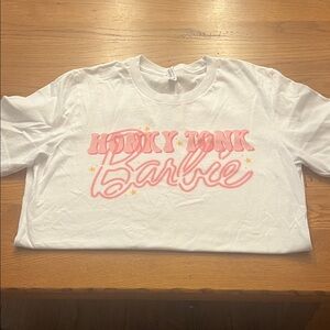 White and Pink Shirt